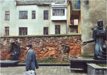 Ghettomauer in Drogobycz